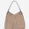 Dylan Small Bucket Soft Taupe OS