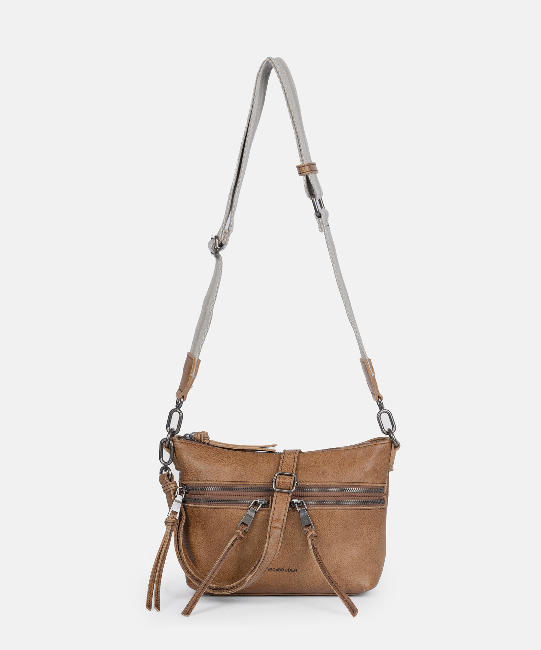 FREDsBRUDER Tasche Dear Crossbag With Front Zipper Caramel OS