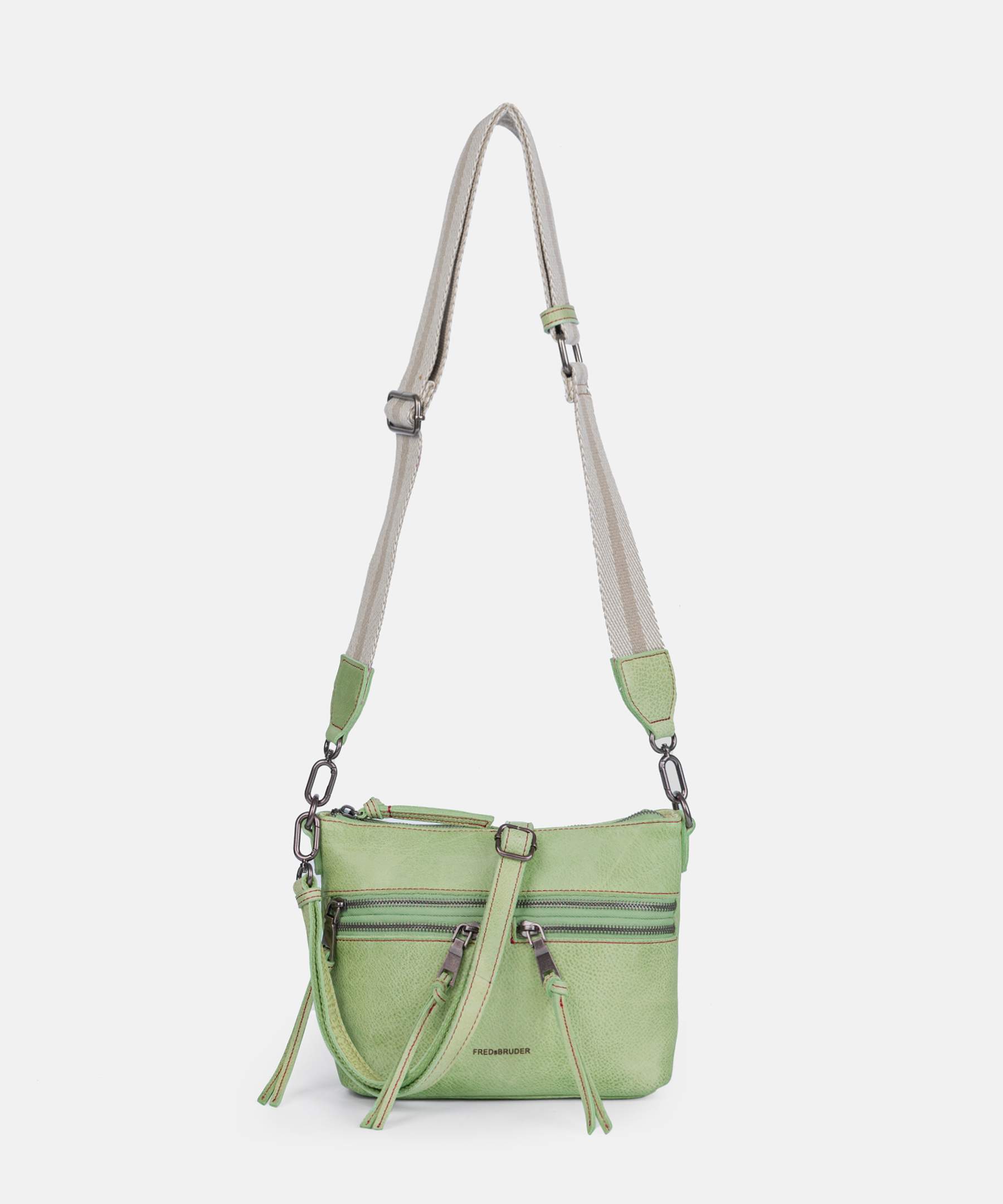 FREDsBRUDER Tasche Dear Crossbag With Front Zipper Cute Green OS