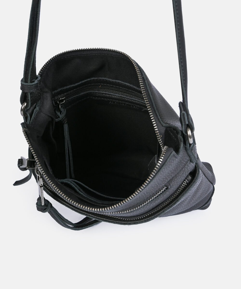 FREDsBRUDER Tasche My Old Friend Crossbag With Front Zipper Black OS