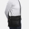 FREDsBRUDER Tasche My Old Friend Crossbag With Front Zipper Black Tragebild OS