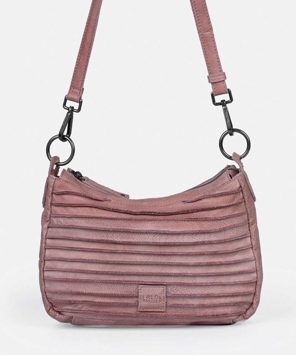 FREDsBRUDER Tasche Riffel Likely Midi Powder Rose OS