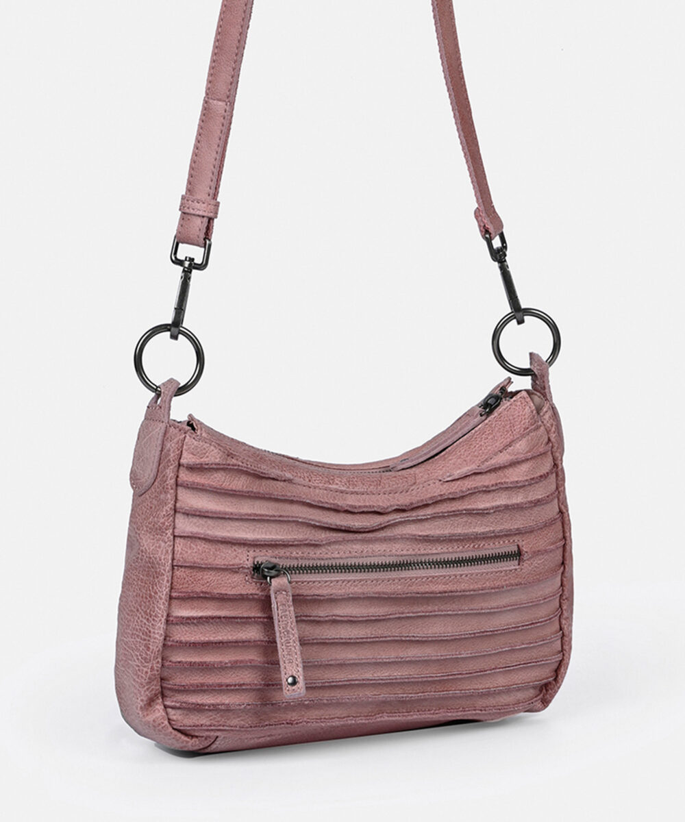 FREDsBRUDER Tasche Riffel Likely Midi Powder Rose OS