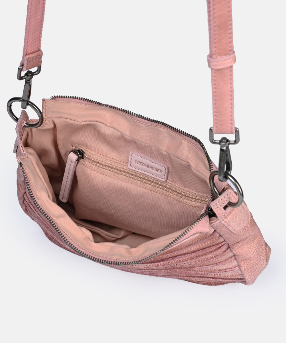 FREDsBRUDER Tasche Riffel Likely Midi Powder Rose OS