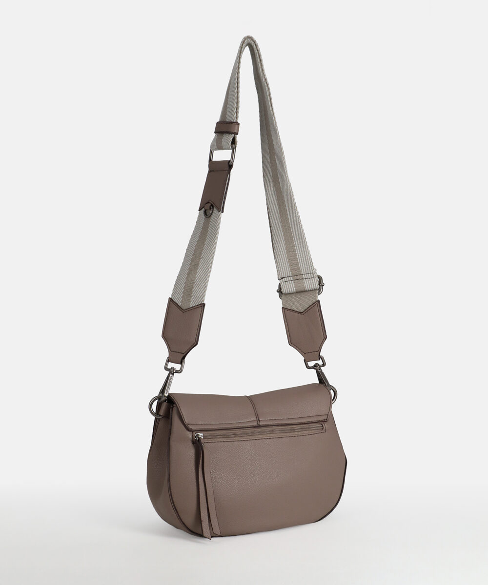 FREDsBRUDER Tasche Bestie Saddle Dark Taupe OS