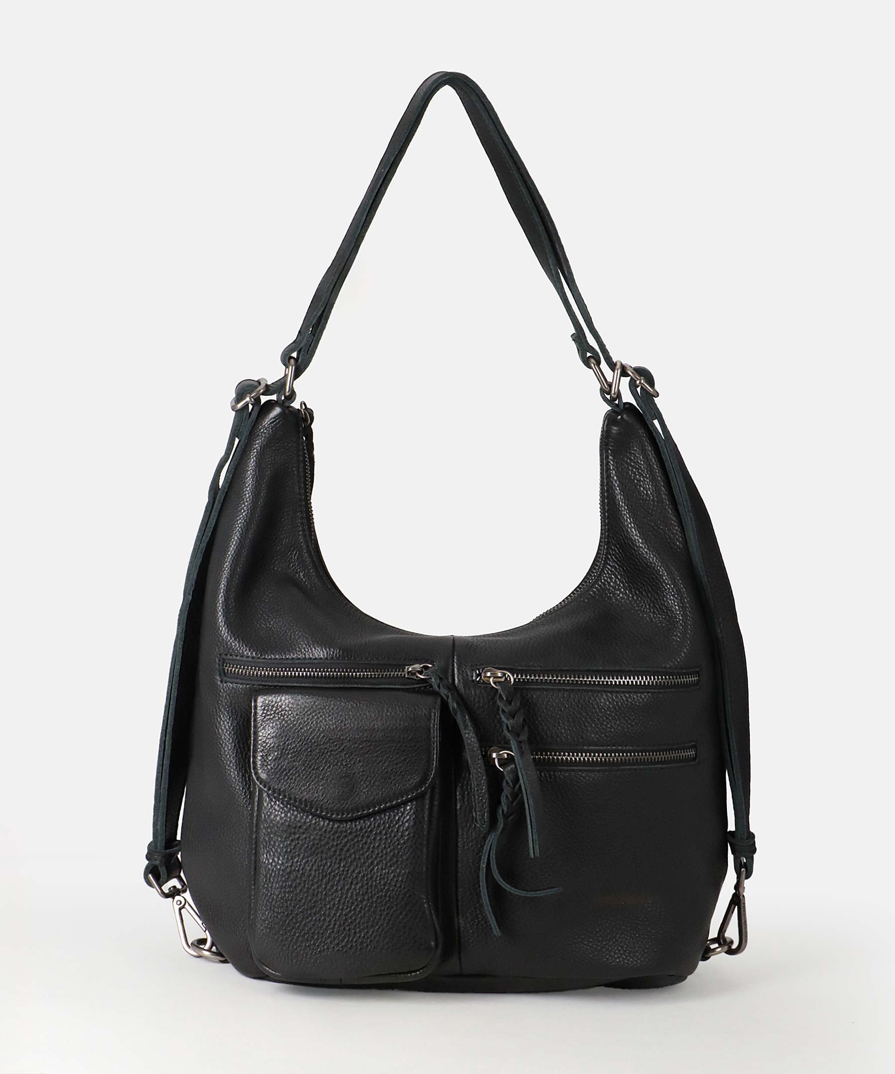 FREDsBRUDER Tasche My Old Friend Hybrid Hobo Black OS