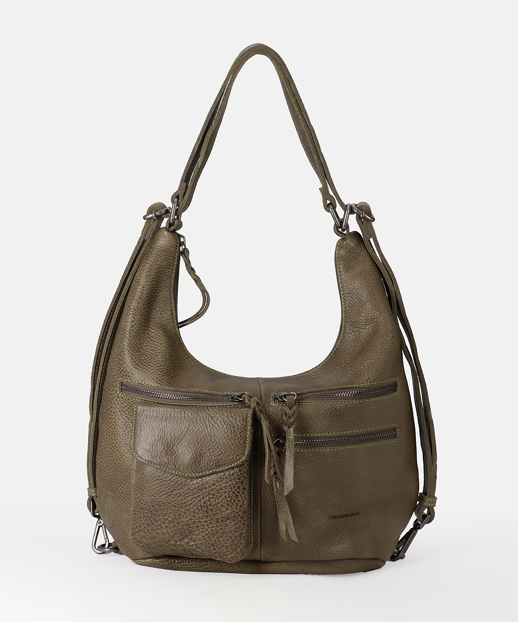 FREDsBRUDER Tasche My Old Friend Hybrid Hobo Olive OS