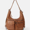 FREDsBRUDER Tasche My Old Friend Hybrid Hobo Dark Caramel OS