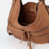 FREDsBRUDER Tasche My Old Friend Hybrid Hobo Dark Caramel OS