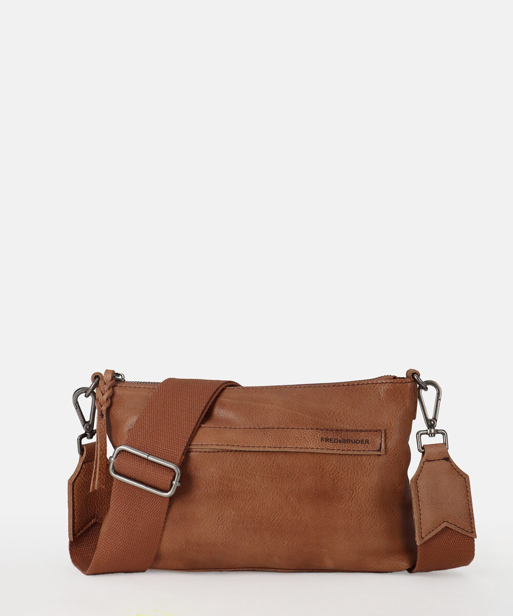 FREDsBRUDER Tasche My Old Friend Crossbag Dark Caramel OS