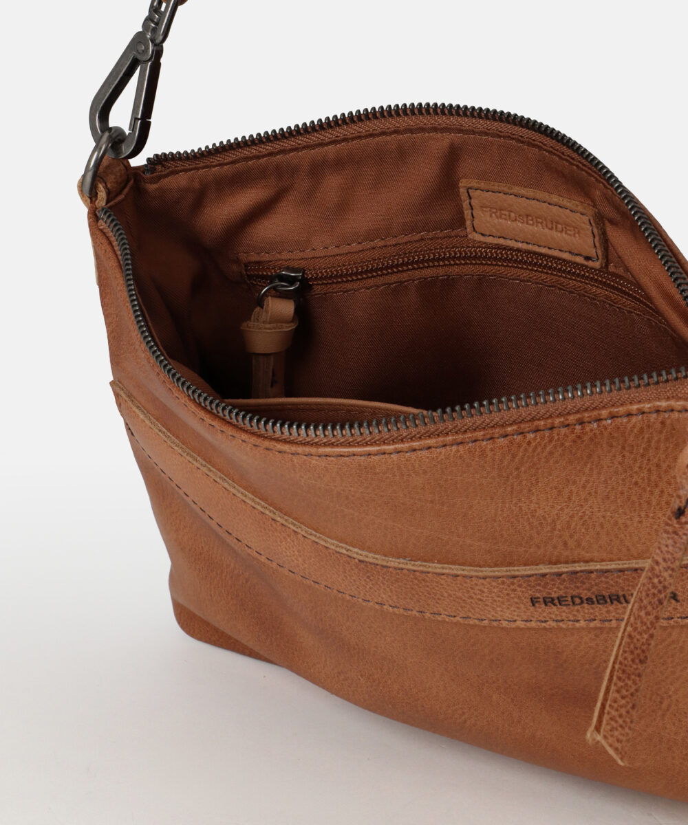 FREDsBRUDER Tasche My Old Friend Crossbag Dark Caramel OS