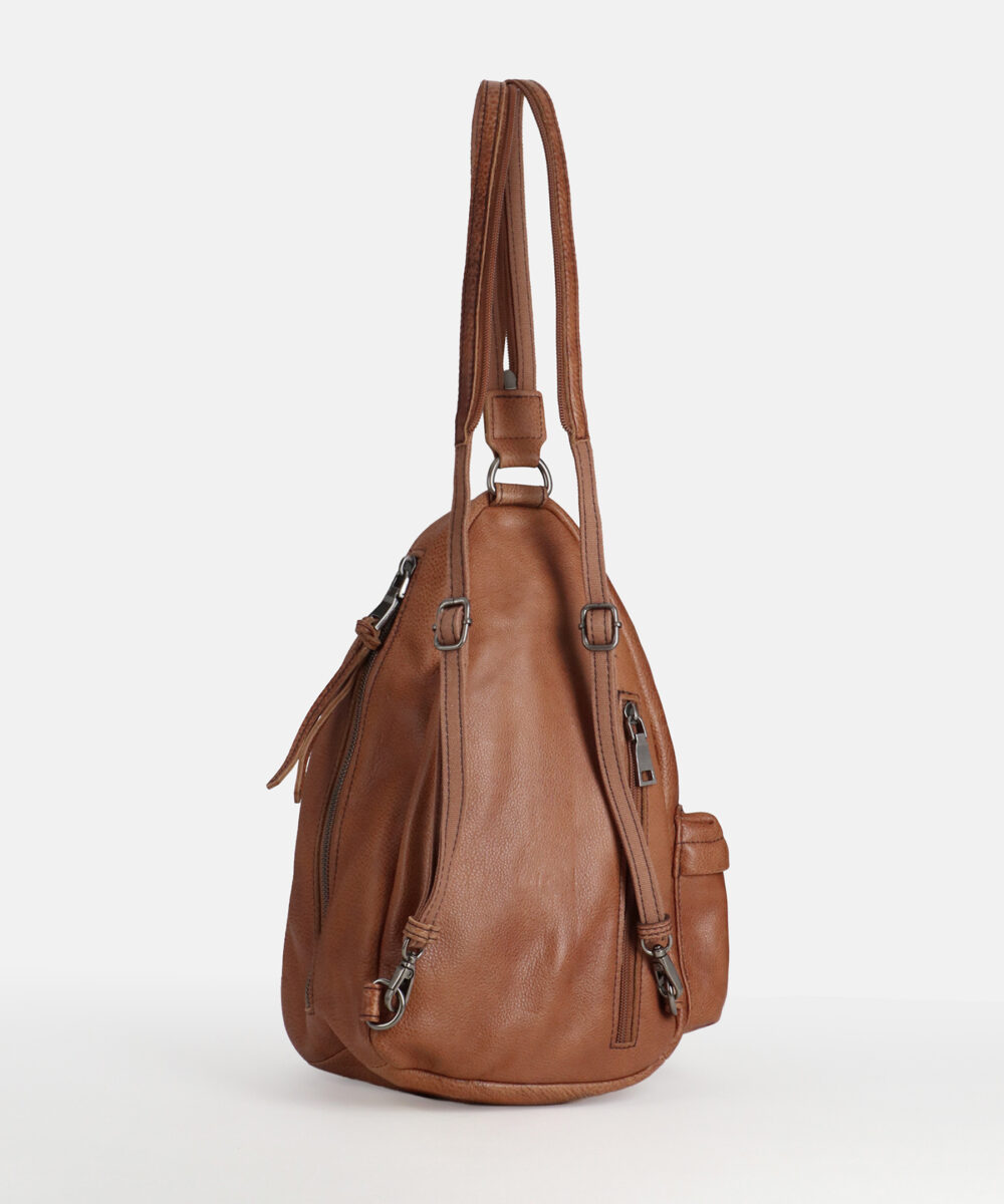 FREDsBRUDER Tasche My Old Friend Backpack Dark Caramel OS